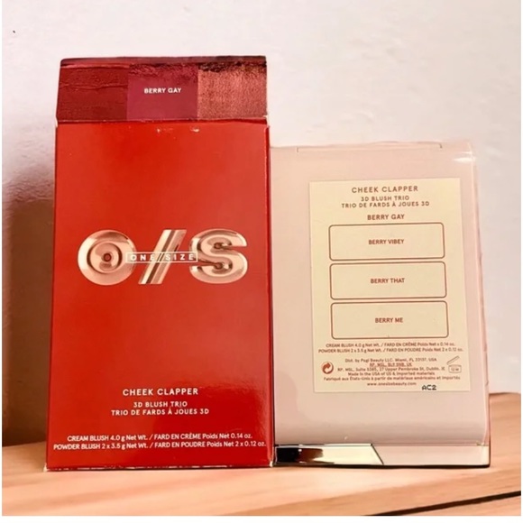 O/S One/Size Patrick Starr 3D Cheek Clapper Berry Gay - Picture 3 of 5